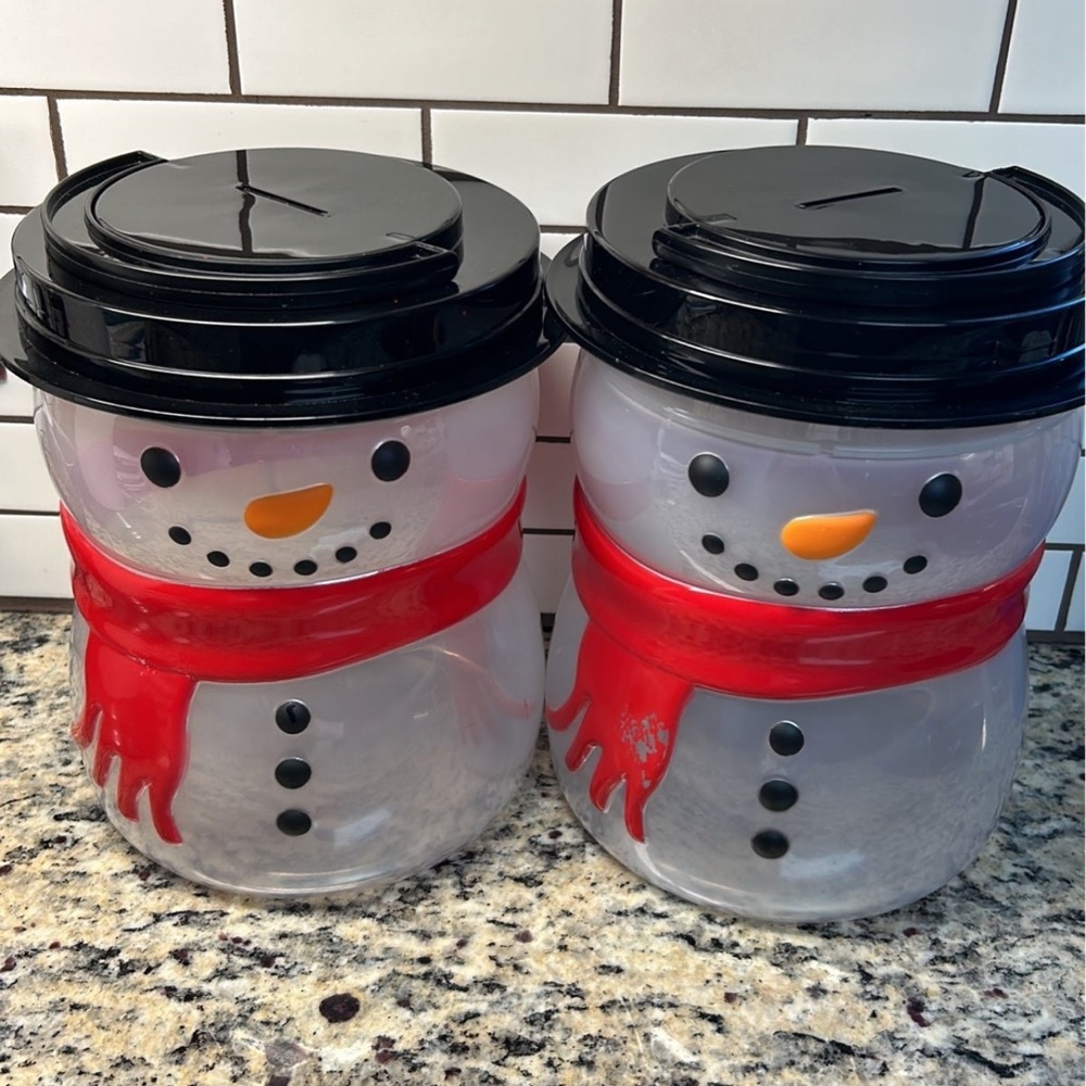 RARE Snowman Coin Bank (set of 2) - Bath & Body Works